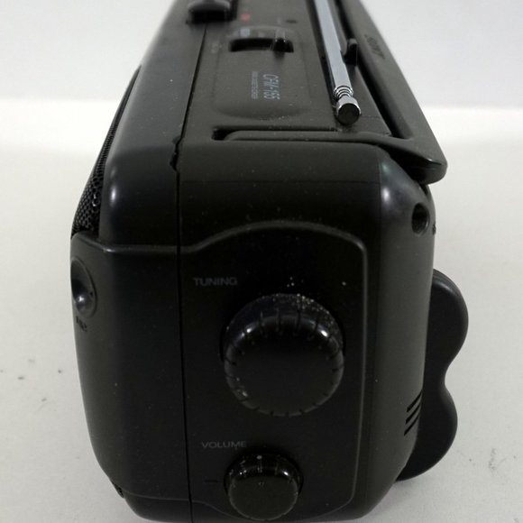 Sony CFM-155 Portable AM FM Radio Cassette Player Recorder Tested Antenna - Picture 3 of 11